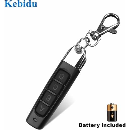 KEBIDU Mini Wireless Transmitter Switch 433MHz 4 buttons Car Key 315MHz Cloning Remote Control Electric Copy Controller