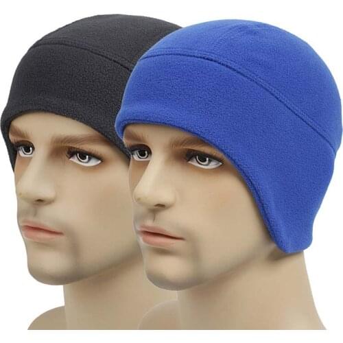 2021 Unisex Outdoor Fleece Hats Camping Hiking Caps Windproof Winter Warm Hat Fishing Cycling Hunting Military Tactical Cap