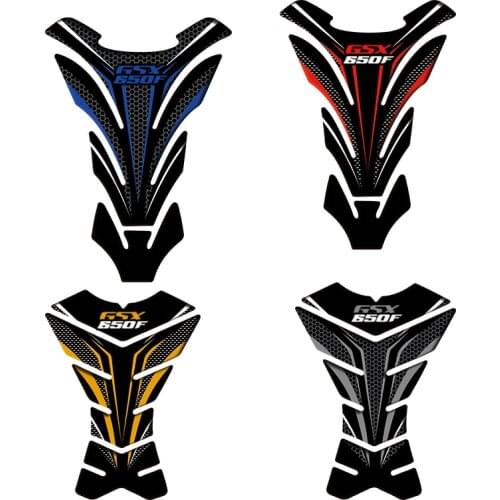 3D Motorcycle Fuel Oil Tank Pad Decal Protector rubber Sticker For SUZUKI GSF650 BANDIT GSX1250 F SA ABS GSX1400 GSX650F