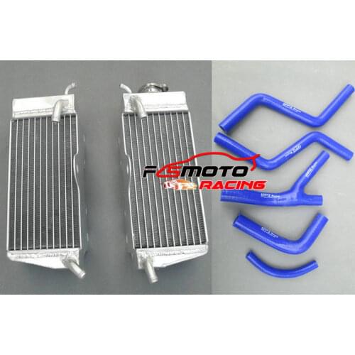 For HONDA CR250R CR 250 R 85 86 87 1985 1986 1987 ALUMINUM RADIATOR + SILICONE RADIATOR HOSE