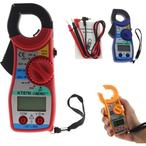 ANENG KT87 Digital Multimeter Clamp Meter Current Clamp Pincers AC/DC Tester