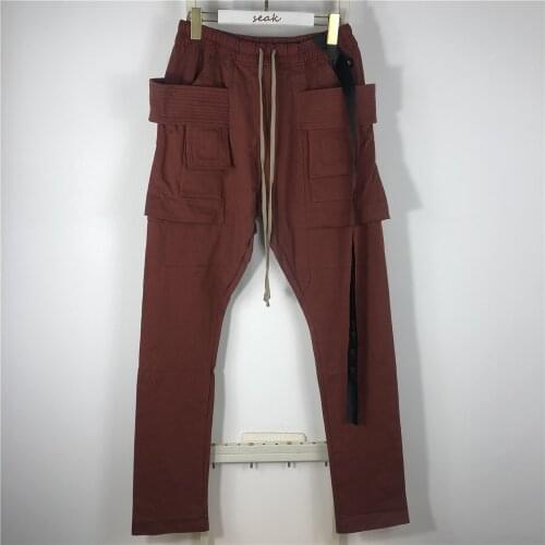 Owen Seak Men Casual Pants Gothic Mens Harem Sweatpants Cargo Spring Cross Lightweight Women Solid Loose Black Pants Size XL