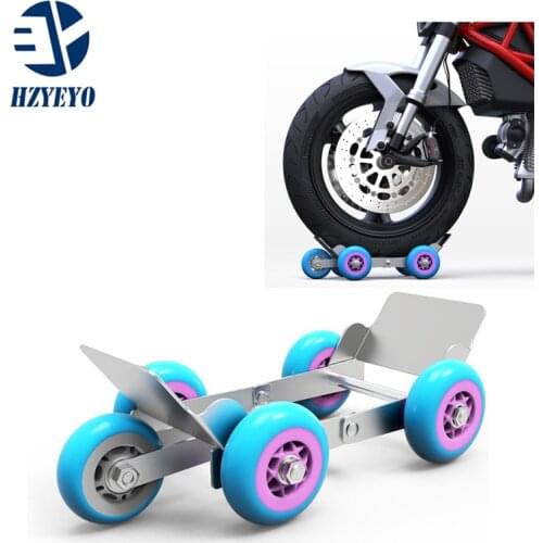 Flat Tire Wheel Puller Booster Large Trailer Electric Emergency Help Self-rescue Transporter With 5 Wheels For Motorcycle Ebike