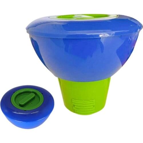 8Inch Swim Pool Chemical Floater Tablet Chlorine Bromine Dispenser Dosing Device