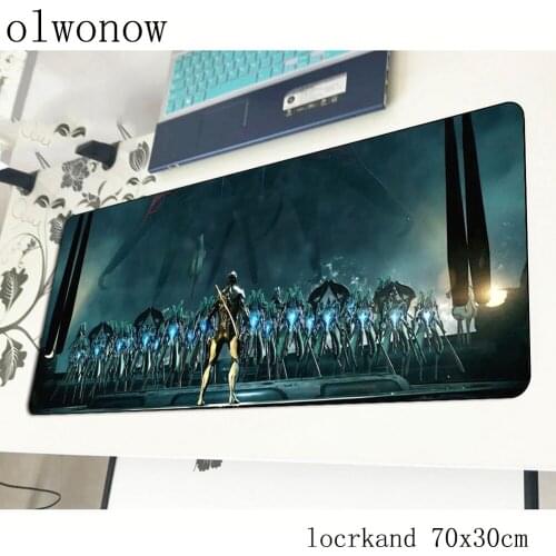 Warframe pad mouse Beautiful computer gamer mouse pad 70x30cm padmouse Domineering mousepad ergonomic gadget office desk mats