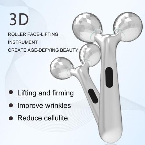 3D Y Roller Facial Massage V Face Roller Massager Body Spa Facial Massager Lifting Tool Firming Beauty Facial Loss Massager Tool