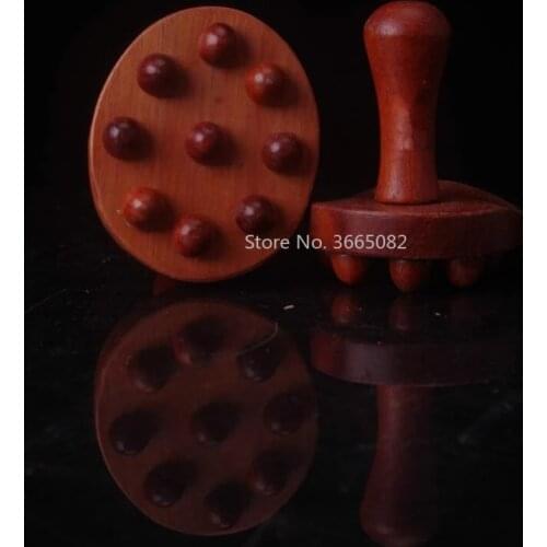 2pcs Vietnam Rosewood/fragrant wood back Massage tool Body massager GuaSha Scrape Therapy Promote blood circulation health care