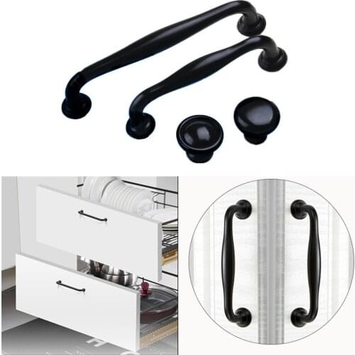 Furniture Cabinet Knobs Kitchen Handles Drawer Knobs Cabinet Pulls Cupboard Aluminium alloy Handles Knobs