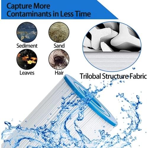 Reusable Swimming Pool Filter Replacement Cartridge Pool Pumps Swimming Pool Filter For Many Massage Pool Models Pool Daily Care