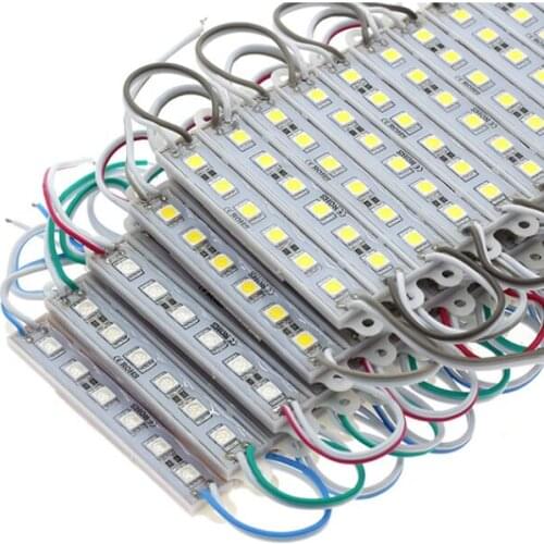 5050 SMD 6 LED Module Light 12V Waterproof IP65 White red green blue yellow warm white For Indoor Outdoor Lighting Decoration
