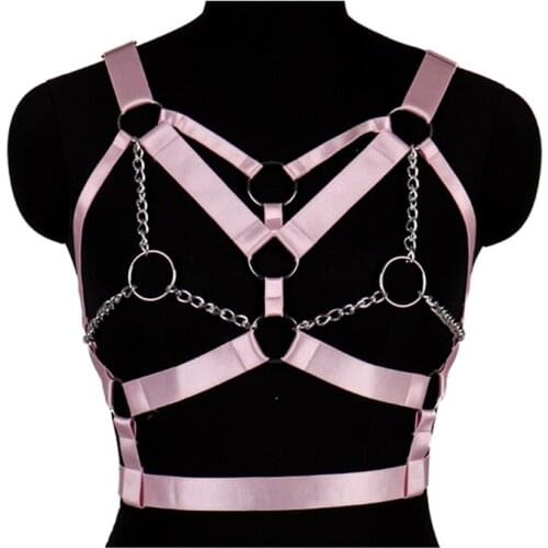 Punk Body Sexy Lingerie Bondage Waist Straps Rock Sword Belt Bdam Suspender Adjustable Women Men Gothic Handmade Harness Belts