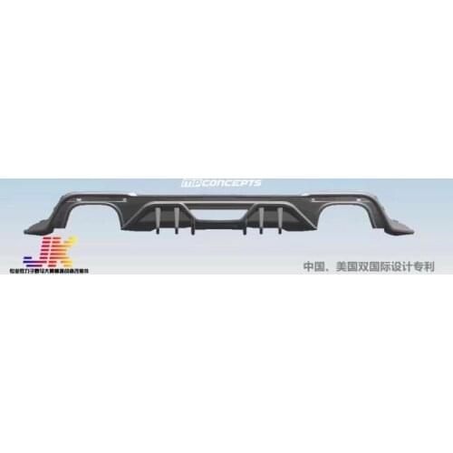 Suitable for 21 18 Ford Mustang Modified Mp Four Rear Spoiler Back Lip Blade Style Replacement Pp Material