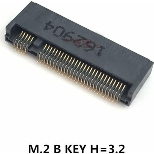 10pcs M.2 67P B KEY H=3.2 NGFF interface socket