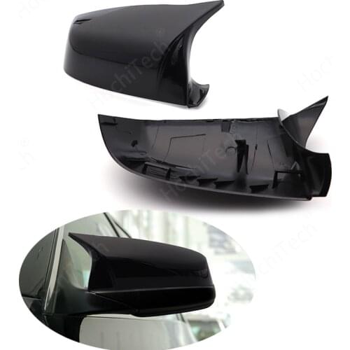 M style High Quality Carbon Fiber Pattern Bright Black Mirror Cover for BMW 5 6 7 serie F01 F02 F03 F04 F06 F07 F10 F11 F12 F13