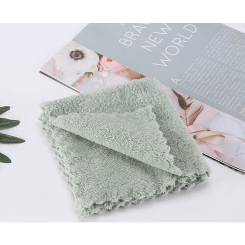 Thicker Kitchen Towel Cleaning Cloth For Window Glass Car Floor Rags Bowl Dish Ceramic Tile Wipe Duster Home Cleaning Tool