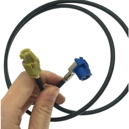 For Audi VW Touareg Golf MIB USB+AUX AMI display LVDS video cable straight Bent wire line