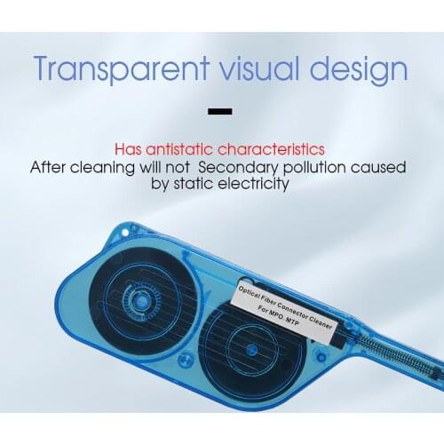 Fiber Optic Cleaner for MPO/MTPConnectors fiber cleaning pen Fiber cleaning tool Optical MPO Connector Cleaner