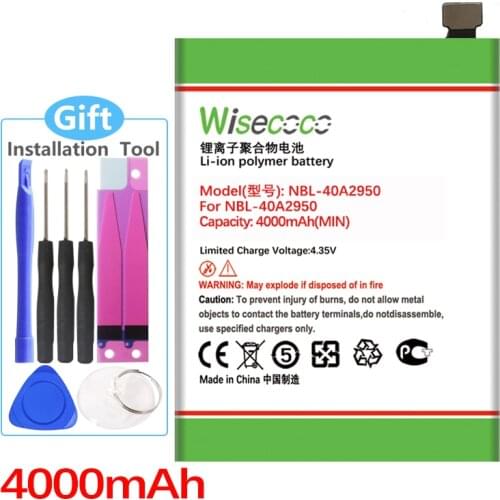 WISECOCO NBL-40A2950 Battery For TP-link Neffos In Stock High Quality Phone
