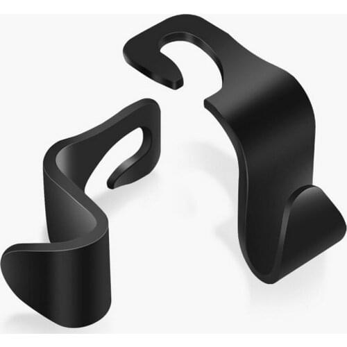 1/2/4Pcs Universal Car Seat Hook Back Hook Interior Portable Hanger Holder Storage Car Accessories For Car Bag Purse Cloth 2021
