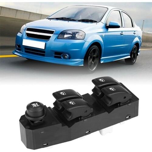Car Left Hand Driver Side Master Window Switch for Chevrolet Aveo Pontiac 202005158