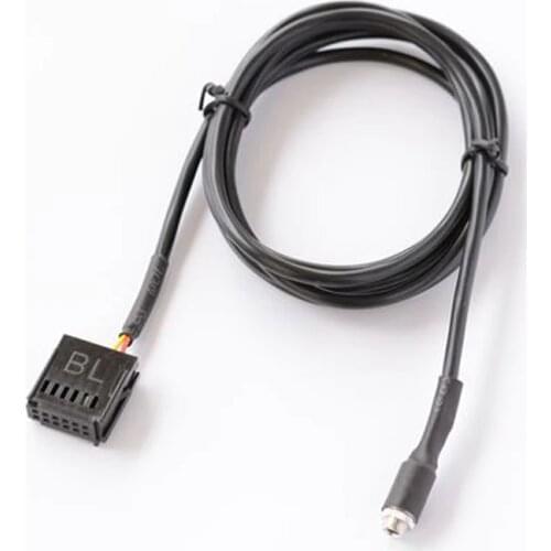 Biurlink Car Stereo 6000CD 3.5mm Aux Audio Input Connector Cable Line for Ford Focus Mondeo C-Max Fiesta Fusion