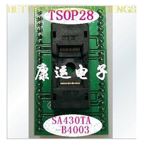 Free shipping 600P/500P/610P programmer TSOP28 adapter SA430T-B4003 transposon