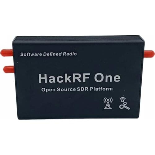 Black Aluminum Enclosure Cover case shell for HackRF One SDR