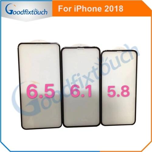 For iPhone 2018 Front Outer Screen Glass Lens Repair Touch Screen Touch Panel Outer Glass 6.5" / 6.1" / 5.8" ( not touch screen)