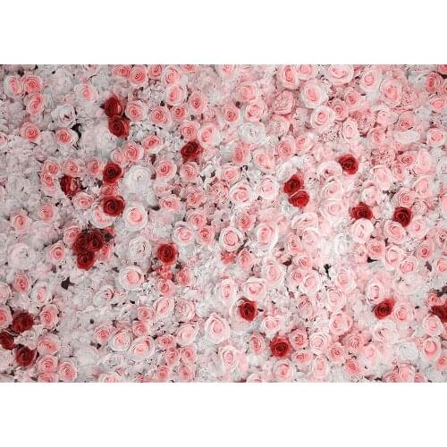 Flowers Photography Backdrop Computer Printed Backgrounds for Lovers Valentines Day Wedding Birthday Party Photocall Fond Photo