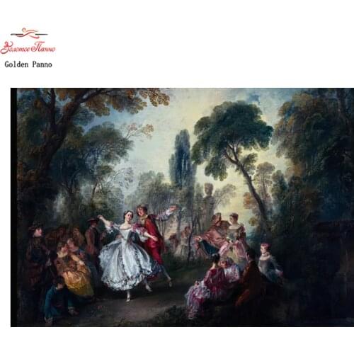 Golden Panno,Needlework,DIY DMC Cross stitch,Sets For Embroidery kits,Precise unprinted religion Patterns Counted Cross-stitch