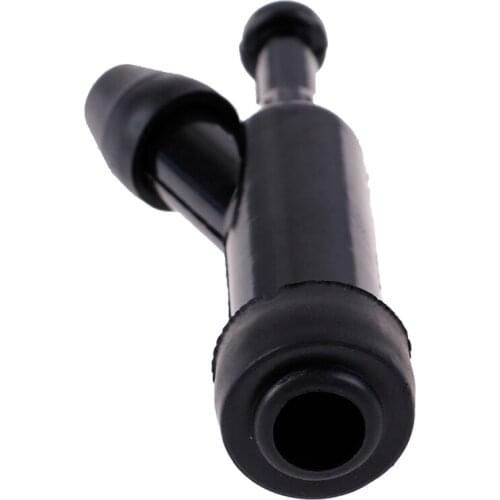 Hot sale Threaded Spark Cap 10-12mm Resistor Black Cover Plug Degree