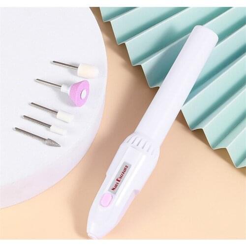 Portable Electric Nail Drill Machine Kit Manicure Drill Nail Art Pen File Nail Tools Grinding Burnishing Polisher Pedicure Kit