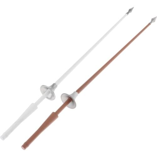 1:6 Scale Ancient Roman Metal Spears for Miniature Scene Decor Action Figures Model Accessory