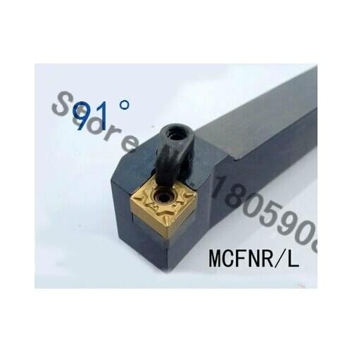 MCFNR2525M12 CNC Turning Lathe Machine Tools Lathe Cutting Tools 91 degrees External Turning Tool Holder 25*25*150MM