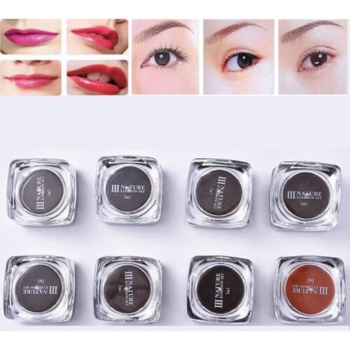 Microblading PCD Tattoo Pigment 11Color MicroPigmentation Tattoo Pigment Paste Professional Permanent Tattoo Ink For Eyebrow Lip