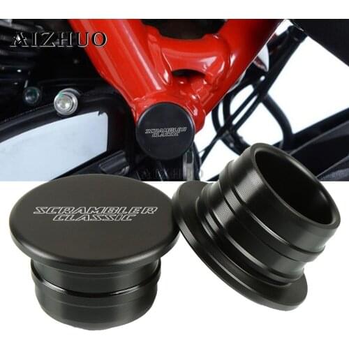 Motorbike Frame Plug Kit Swing Arm Hole Plugs Nylon Moto Motorcycle For Ducati Scrambler Classic 2015 2016 2017 2018