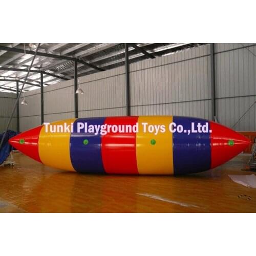 Inflatable air bag plop water inflatable game