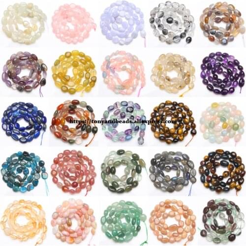 Natural Stone Irregular Opal Apatite Quartz Labradorite Round Loose Beads 15" Strand 6x8 8x10mm pick