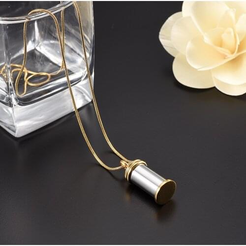 Never Fade Non-allergic Stainless Steel Memorial Ash Keepsake Pendant Necklace For Pet/Human New in 2017