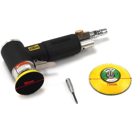 Pneumatic Polisher 90 Degree Orbital Sanders Air Powered Tool With 2"3"inch Pad