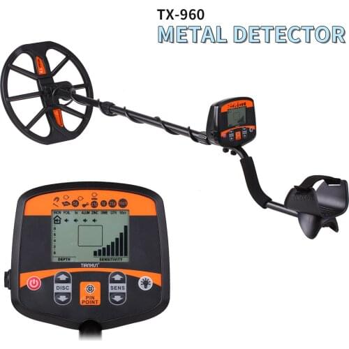 TIANXUN TX-960 High Sensitivity Underground Metal Detector with Switchable Backlight LCD Under Ground Gold Silver Detector