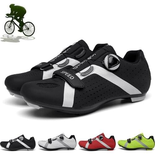 Professional Athletic Bicycle Shoes MTB Cycling Shoes Youth Men Women Self-Locking Road Bike Shoes Sapatilha Ciclismo Bike Shoes
