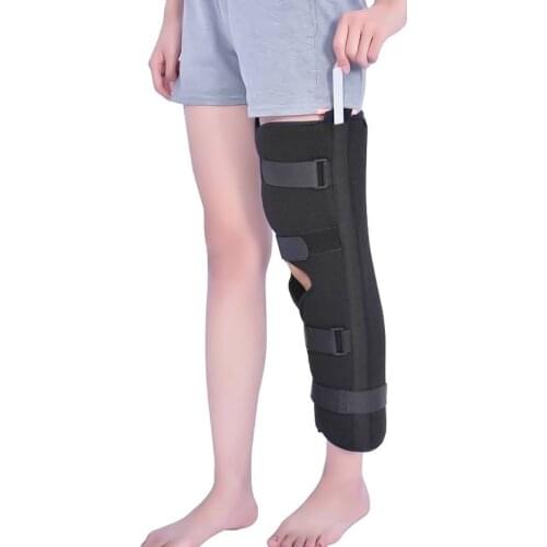 Adjustable Knee Joints Fractures Fixation Pain Appliances Orthopedic Limbs Stent Fixed Knee Brace Left Right