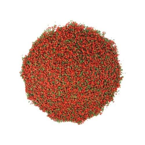 Green and red fish mix granules 150 gram fish food