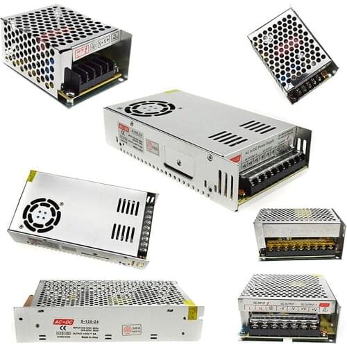 Lighting Transformers DC 12V Power Supply Adapter 12 V 1A 2A 3A 5A 6A 8A 10A 15A 20A LED Driver for 5050 5730 LED Strip Lab