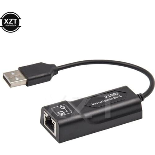 USB Ethernet Adapter Network Card USB Lan Mini Network Adapter USB to RJ45 10/100 Mbps Lan USB RJ45 Card for Mac PC Laptop