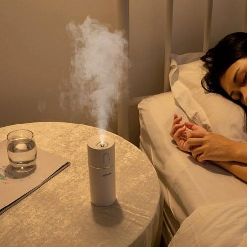 ELOOLE Vehicle Mounted Humidifier Sterilize With Battery And Ultraviolet Lamp Humidification Spray Mist Portable For Car Room