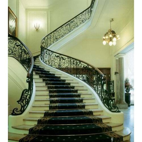 Large house indoor stairs photo backgrounds vinyl wedding portrait backdrops photography in photo studio props backdrop CM-0952