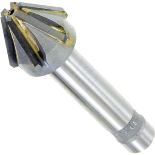 YG8 inlay carbide alloy chamfering cutter straight shank 60degree 90degree 12 16 20 25mm milling cutter carbide countersinks