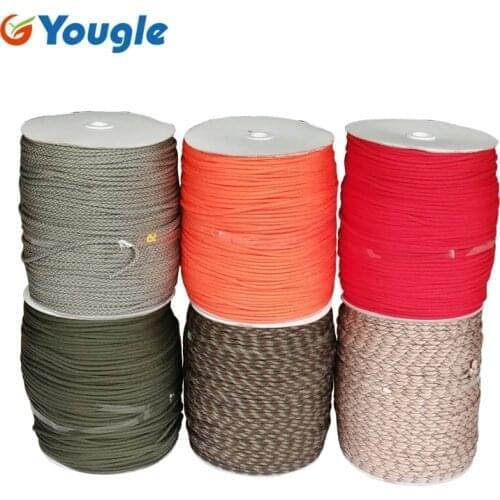 1000 Ft Spool 550 Paracord Parachute Cord Lanyard Rope Mil Spec Type III 7 Strand Core